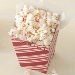 Frosty Peppermint Popcorn