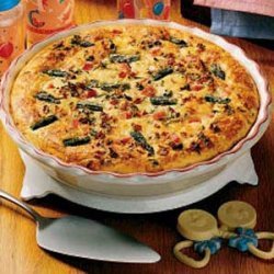 Asparagus Ham Quiche