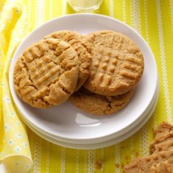 Honey-Peanut Butter Cookies