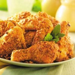 Nutty Oven-Fried Chicken