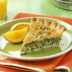 Spinach Bacon Quiche