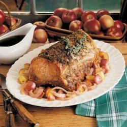 Herbed Pork and Apples