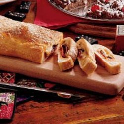 Mushroom Cheese Stromboli