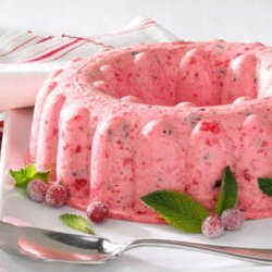 Fluffy Cranberry Mousse