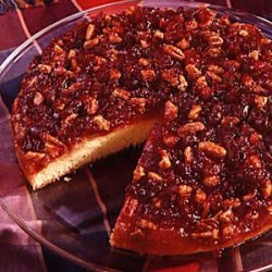 Cranberry Pecan Upside Down Cake