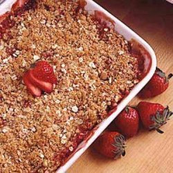 Rhubarb Crumble