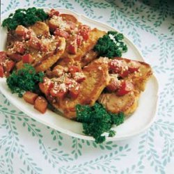 Rhubarb Pork Chop Casserole