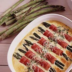 Ham and Asparagus Au Gratin