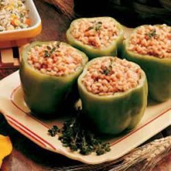 Barley-Stuffed Peppers