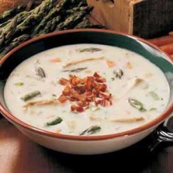 Asparagus Chicken Chowder