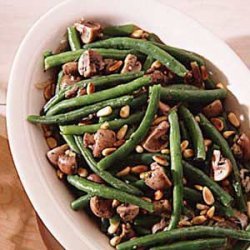 Green Beans with Mushrooms