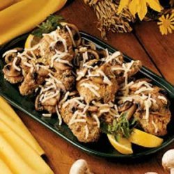 Mushroom Almond Chicken