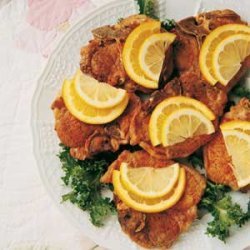 Citrus-Topped Pork Chops