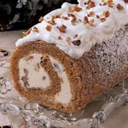 Pumpkin Ice Cream Roll