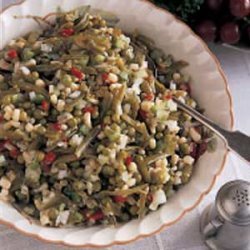 Overnight Vegetable Salad