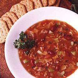 Cabbage and Beef Soup