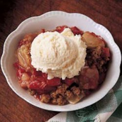 Rhubarb Crisp