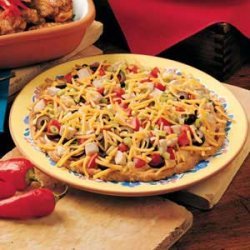 Southwestern Layer Bean Dip