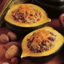 Beef-Stuffed Acorn Squash