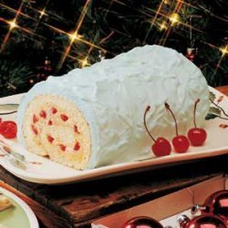 Eggnog Cake Roll