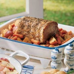 Rosemary Pork Roast with Vegetables