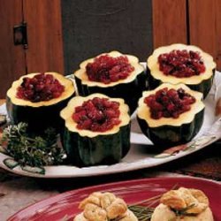 Chutney-Filled Acorn Squash