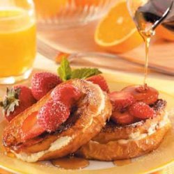 Strawberry Cheesecake French Toast