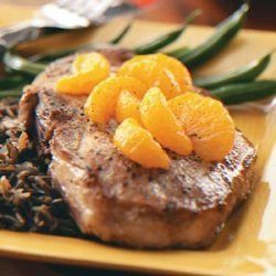 Orange-Topped Chops