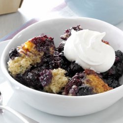 Black and Blue Cobbler