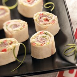 Pretty Ham Pinwheels