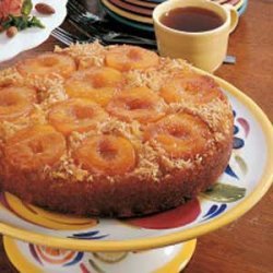 Spiced Apple Upside-Down Cake