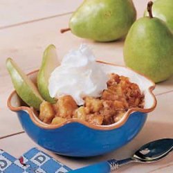 Caramel Pear Pudding