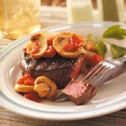 Filets with Mushroom Sauce