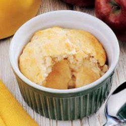 Individual Apple Cobbler