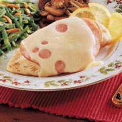 Broiled Chicken Cordon Bleu