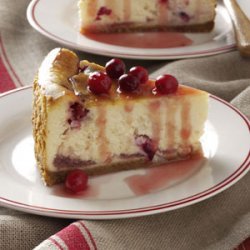 Winning Cranberry Cheesecake