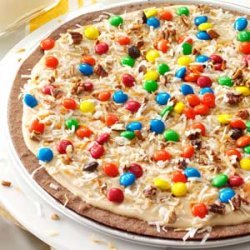 Frosted Brownie Pizza