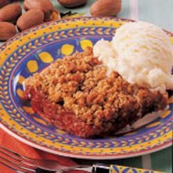 Cherry Nut Crisp