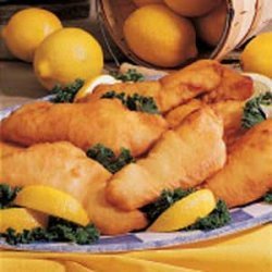 Lemon-Batter Fish