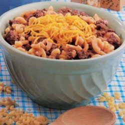 Beefy Barbecue Macaroni