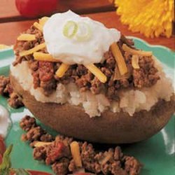 Taco-Topped Potato