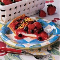 Summer Berry Cheese Pie