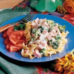 Broccoli Ham Stroganoff