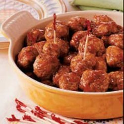 Sweet-Hot Sausage Meatballs