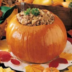 Savory Stuffed Pumpkin