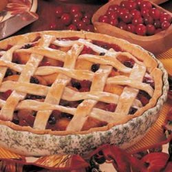 Peach Berry Pie