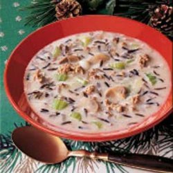 Beefy Wild Rice Soup