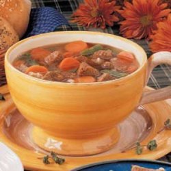 Herbed Beef Barley Soup