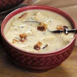 Cheesy Wild Rice Soup