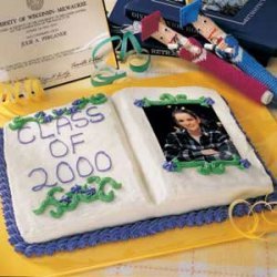 Graduation Photo  Album Cake